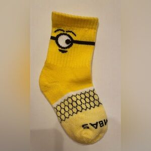 Bombas Minions Socks Size J (8T-11T) Junior NWOT
